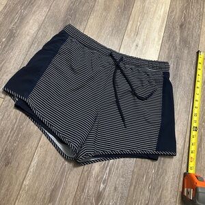 🛍️ Tangerine blue & with strapped shorts Size L excellent condition